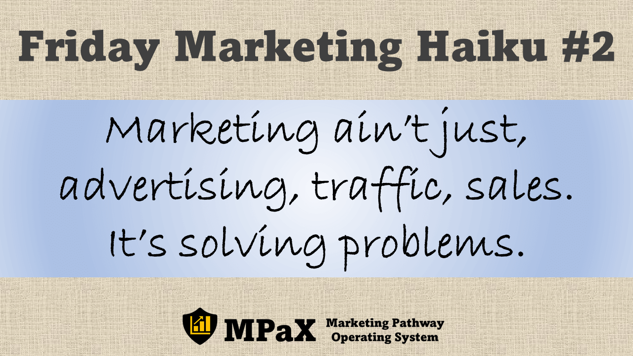 Friday Marketing Haiku #2